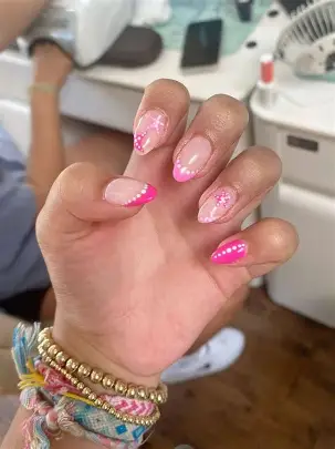 Pink Swirl Tips